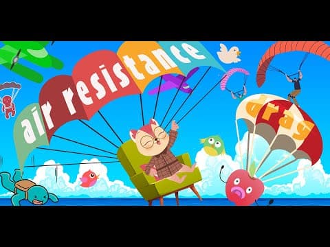 Physics | Force & Motion | Introduction to Air Resistance & Gravity | Science for Kids