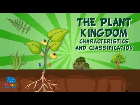 The Plant Kingdom: Characteristics and Classification | Educational Videos for Kids