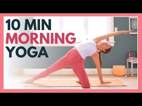 10 min Morning Yoga Stretch to Wake Up - ALL LEVELS NO PROPS
