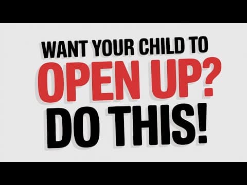 How to Be the Parent Your Child Feels Safe Talking To