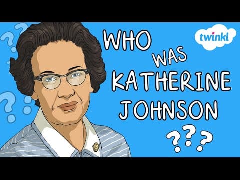 Who Was Katherine Johnson  | All About Katherine Johnson for Kids | Hidden Figures | Twinkl USA