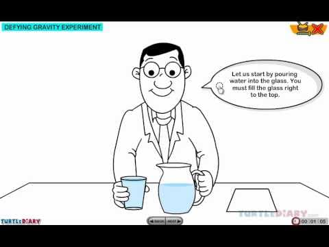 Defying Gravity Experiment - Quick Science for Kids!