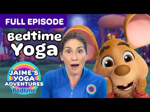 Max's Missing Sparkle | Bedtime Yoga for Kids! | Jaime's Yoga Adventures