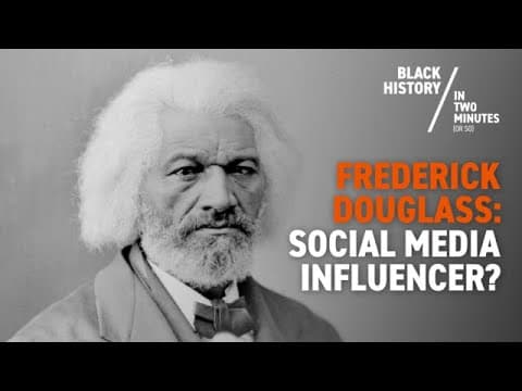 Frederick Douglass, the most photographed American of the 19th century