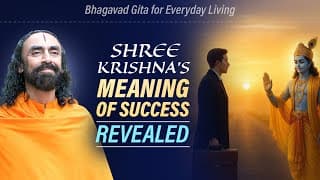 Shree Krishna REVEALS What is Success – A Success STORY No One Told You | Swami Mukundananda