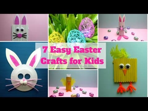 7 Easy Easter Crafts for Kids - Easter Craft Ideas