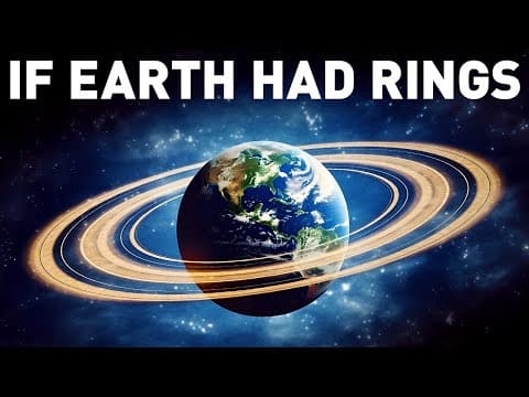 What If Earth Had Rings Like Saturn