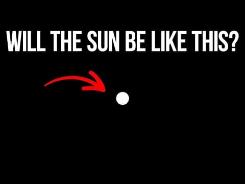 In the far future, there won't be sun or other big stars