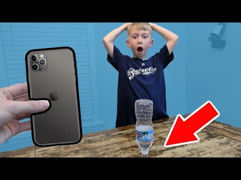 Land Bottle Flip,Win iPhone 11 PART 2| Colin Amazing