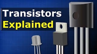 Transistors Explained|How transistors work