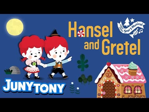 *NEW* Hansel and Gretel | Sweet Cookie House🏡 | Fairy Tales | Story Musical for Kids | JunyTony