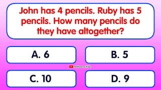 Mental Maths Quiz for Kids|Maths Trivia for Kids|Quiz Time|Maths for kids