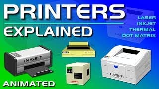 Printers Explained | Laser, Inkjet, Thermal, And Dot Matrix
