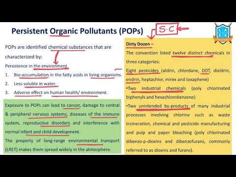 What is Persistent Organic Pollutant ? || Persistent Organic Pollutant అంటే ఏమిటి?