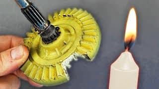 Few people know about this application of wax! Great DIY idea