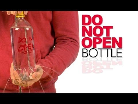 Do Not Open Bottle - Sick Science! #184