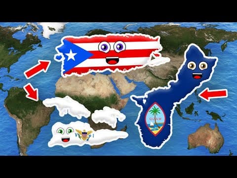 What Are The US Territories? - Puerto Rico Guam American Samoa Virgin Islands & Mariana Islands