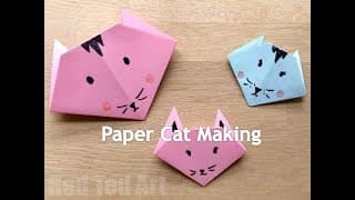 Paper cat making