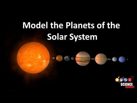 Model the Planets of the Solar System | STEM Activity - YouTube