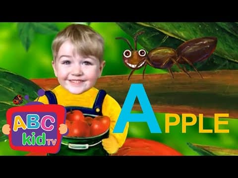 Learn the ABCs: A is for Apple | ABC Kid TV Nursery Rhymes & Kids Songs