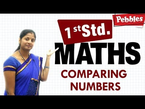 Comparing numbers - easy maths in telugu