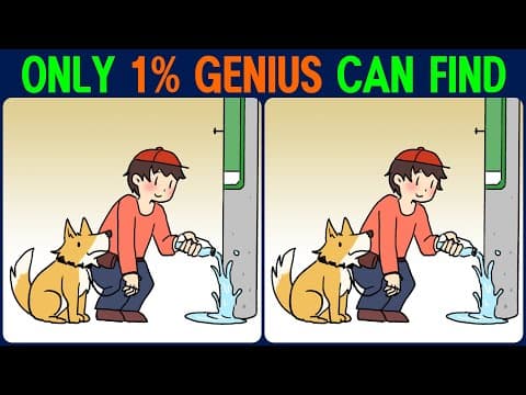 Puzzle / Find the Difference │ It's fun and healthy to improve concentration!