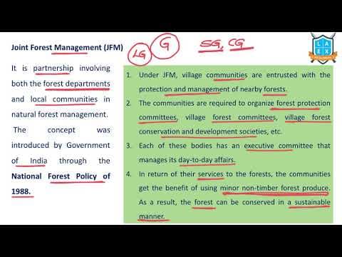 What is Joint Forest Management ? || Joint Forest Management అంటే ఏమిటి?