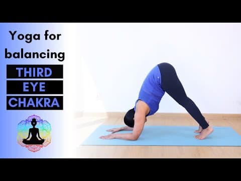 Yoga for Third Eye Chakra | 20 mins Yoga Practce to Balance Ajna Chakra for Inner Wisdom & Intuition