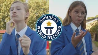 Sign Language world record Guinness World Records