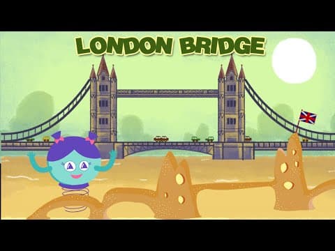 London Bridge Is Falling Down | Nursery Rhymes For Kids | Learn Series For Kids | Rajshri Kids