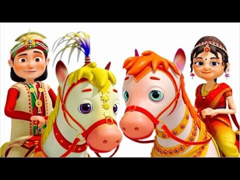 Chal chal gurram and many more - kids nursery animated rhymes for kids