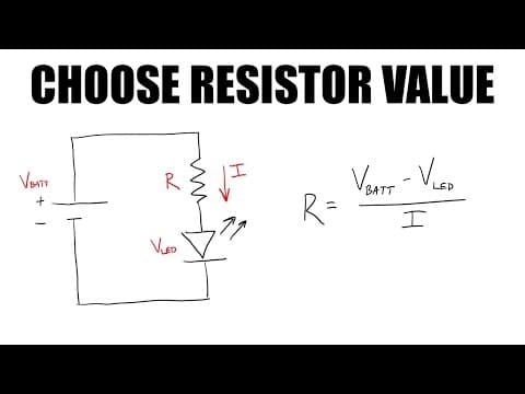 LED Circuit Design| Choose Resistor Value