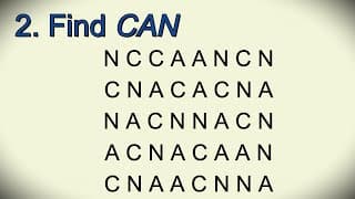 Find the WORD, Word Searching Challenge