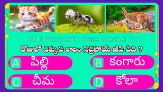 General knowledge || Interesting facts in telugu || Facts