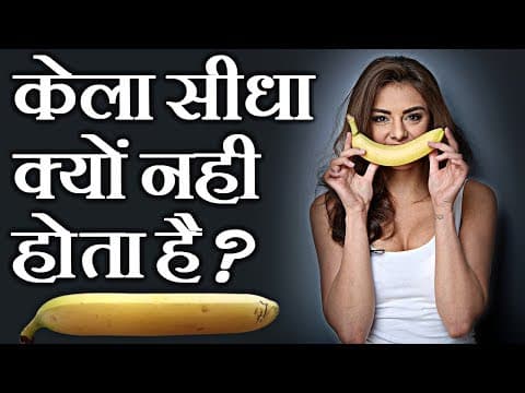 केले टेढ़े ही क्यों होते हैं? - amazing random facts