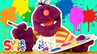 Learn Colors with Milo the Monster! Mixing Primary Colors