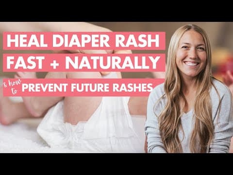 Fast + natural diaper rash treatment every parent should know