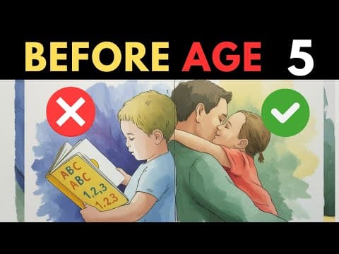 Before Age 5, Your Child Doesn’t Need ABC or 123 — They Need THIS!