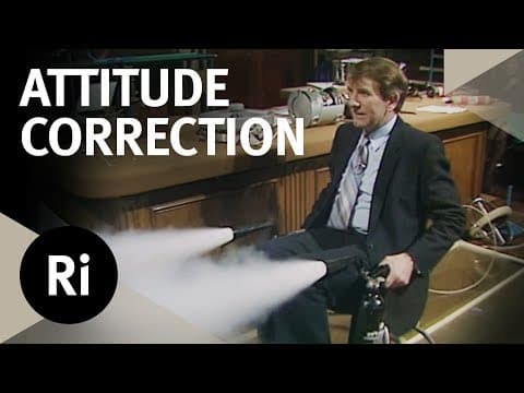How Jets Are Used to Attitude Control Satellites - Christmas Lectures with Leonard Maunder