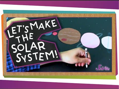 Let's make the solar system - arts and crafts!