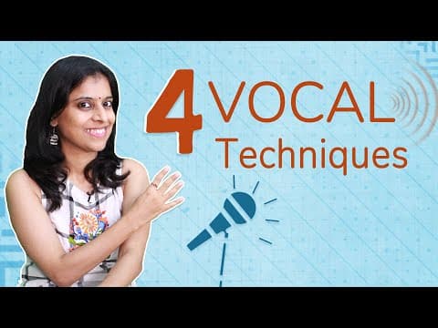 What are the 4 Vocal Techniques? | VoxGuru ft. Pratibha Sarathy