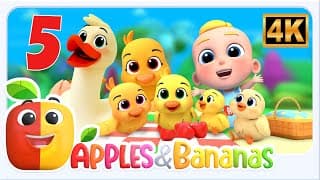 Five Little Ducks Counting song and more Learning videos for kids