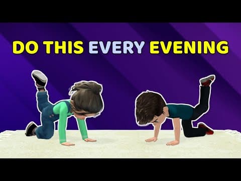DO THIS EVERY EVENING: KIDS EXERCISE BEFORE SLEEP