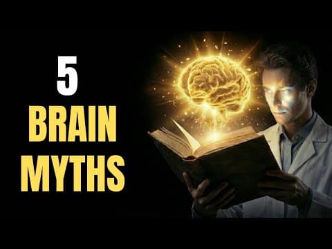 5 Brain Myths Destroying Your Intelligence