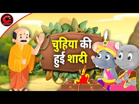 चुहिया की हुई शादी | पंचतंत्र की कहानियां | Panchatantra Hindi Moral Story | हिंदी कहानियां