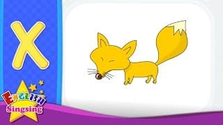 X Phonics - Letter X - Alphabet song | Learn phonics for kids