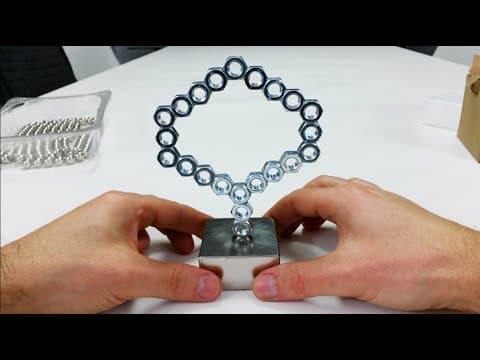 What can you do with a large neodymium magnet?