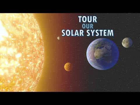 The Planets In Our Solar System - A Quiet Journey