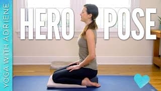 Hero Pose - Virasana