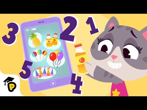 Let's Play a Memory Game | Learn to Count with Meimei | Dr. Panda TotoTime | Kids learning Cartoon